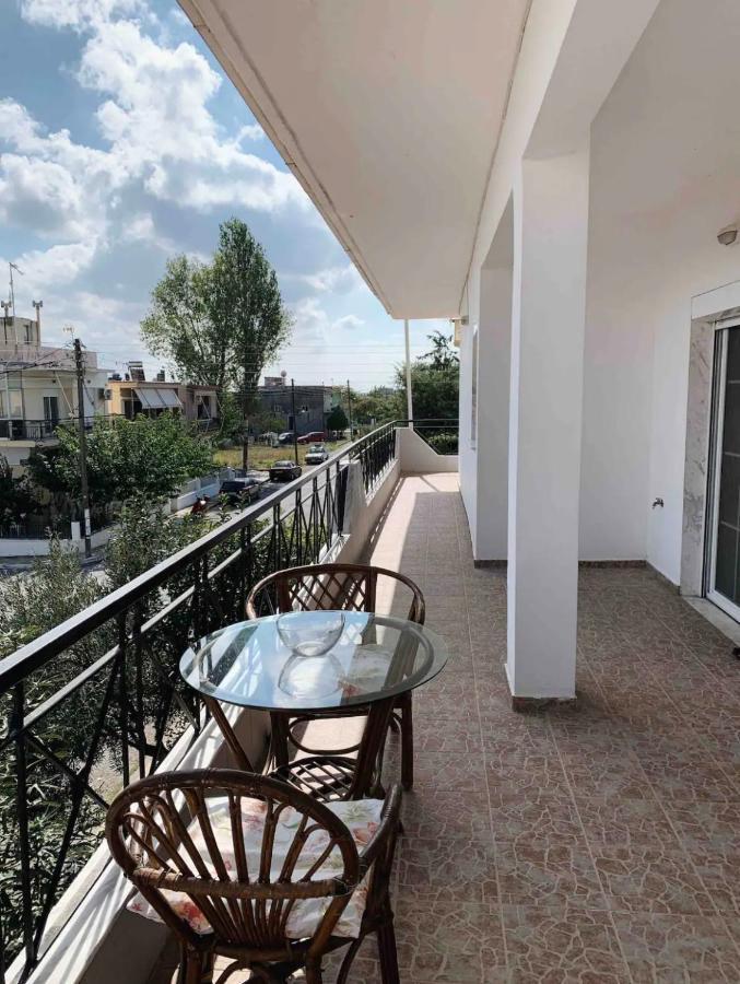 Dimitra House Entire Apartment With Balcony And View Pherrai Exterior foto