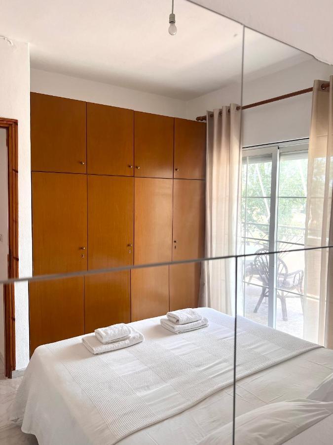 Dimitra House Entire Apartment With Balcony And View Pherrai Exterior foto